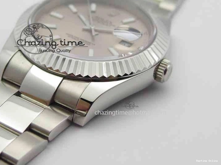 0106 DateJust II 41mm SS BP Maker Best Edition Gray Dial On SS Bracelet SA Trendsetting 3736